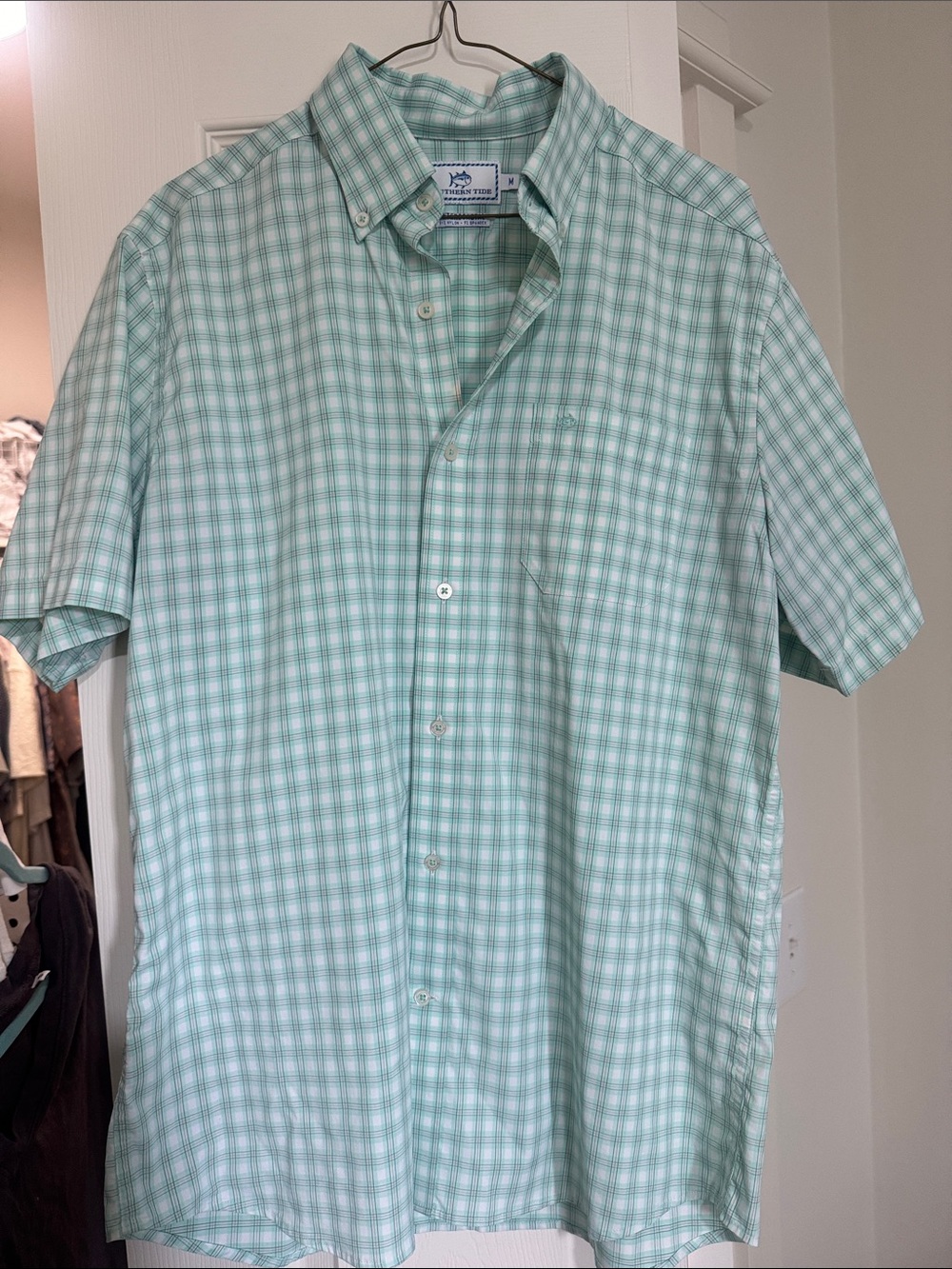 Southern Tide short sleeve button down